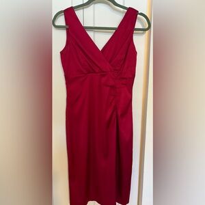 Donna Ricco Red Cocktail Dress
